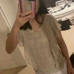 flare top silky texture